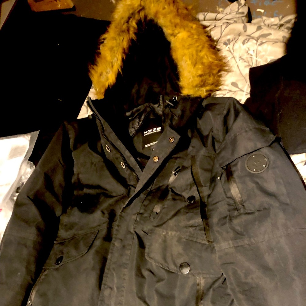 Noize cruelty free mens winter coat